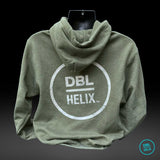 DBL Helix Soft Olive Drab Green Pullover Hoodie