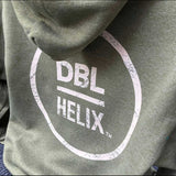 DBL Helix Soft Olive Drab Green Pullover Hoodie