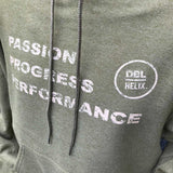 DBL Helix Soft Olive Drab Green Pullover Hoodie