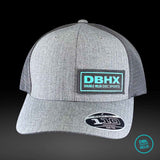 Flexfit 110 Trucker Flex Snap Heather Gray Hat Cap