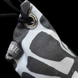 Geometric Black and White Ringtail™ Sack