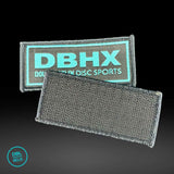 DBL Helix Velcro Bag Patch - Rectangle