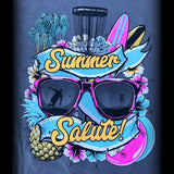 "Summer Salute" T-Shirt Dark Gray