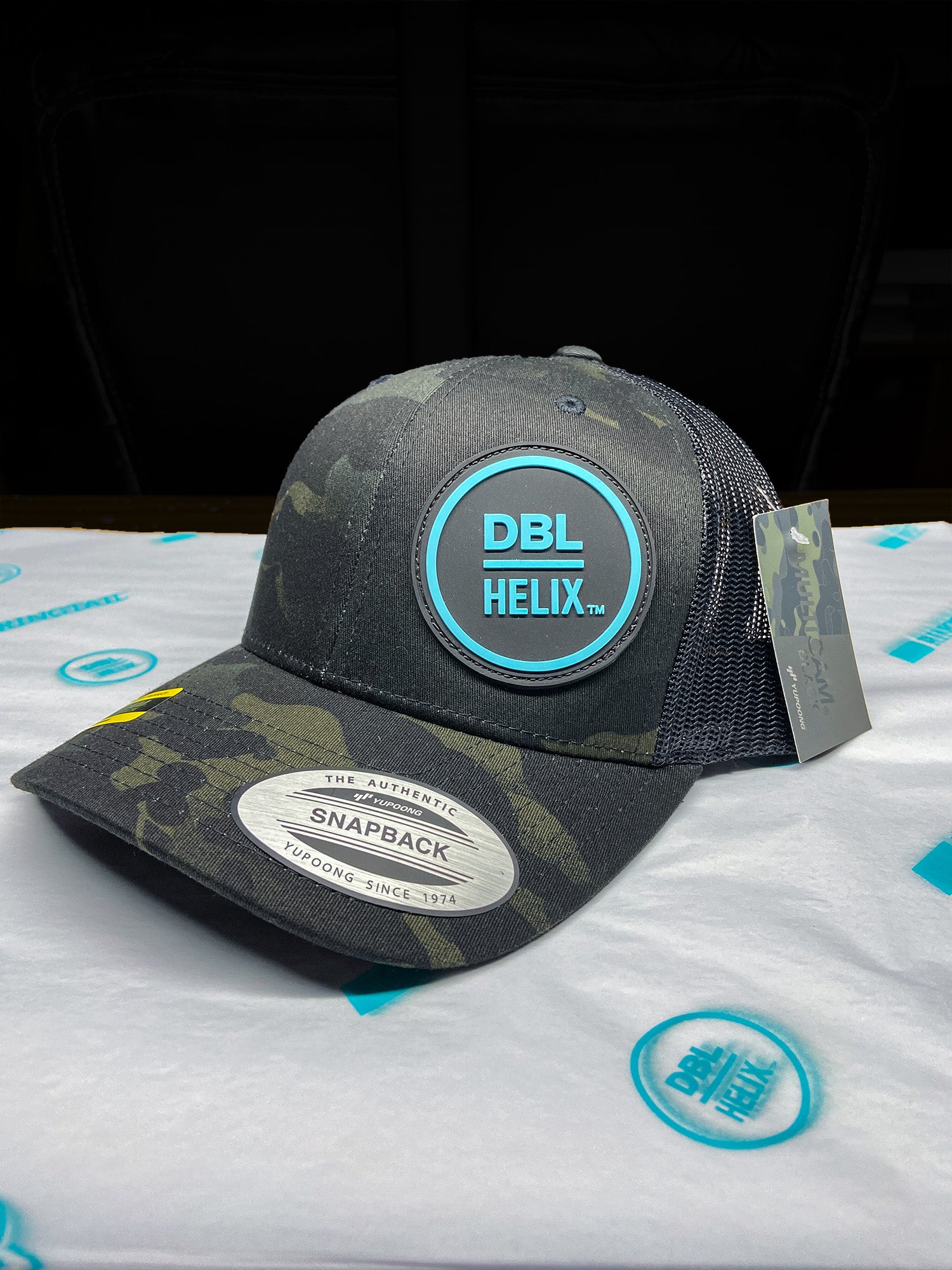 DBL Helix Rubber Patch Prowler Snapback Cap